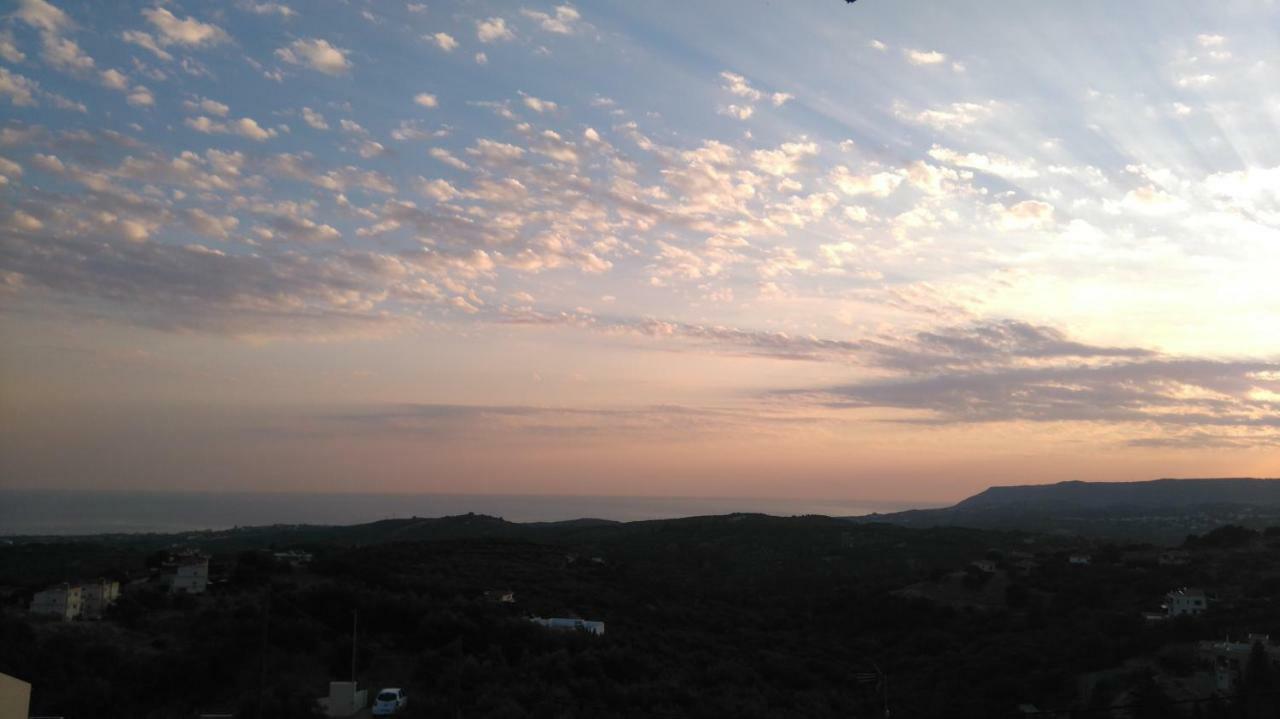 360 Panorama House - Gazing At Horizon And The Stars Of The Galaxy In The Night - Fresh Cool Breeze Most Of The Time - Just 7 Min From The Beach Kournas Luaran gambar