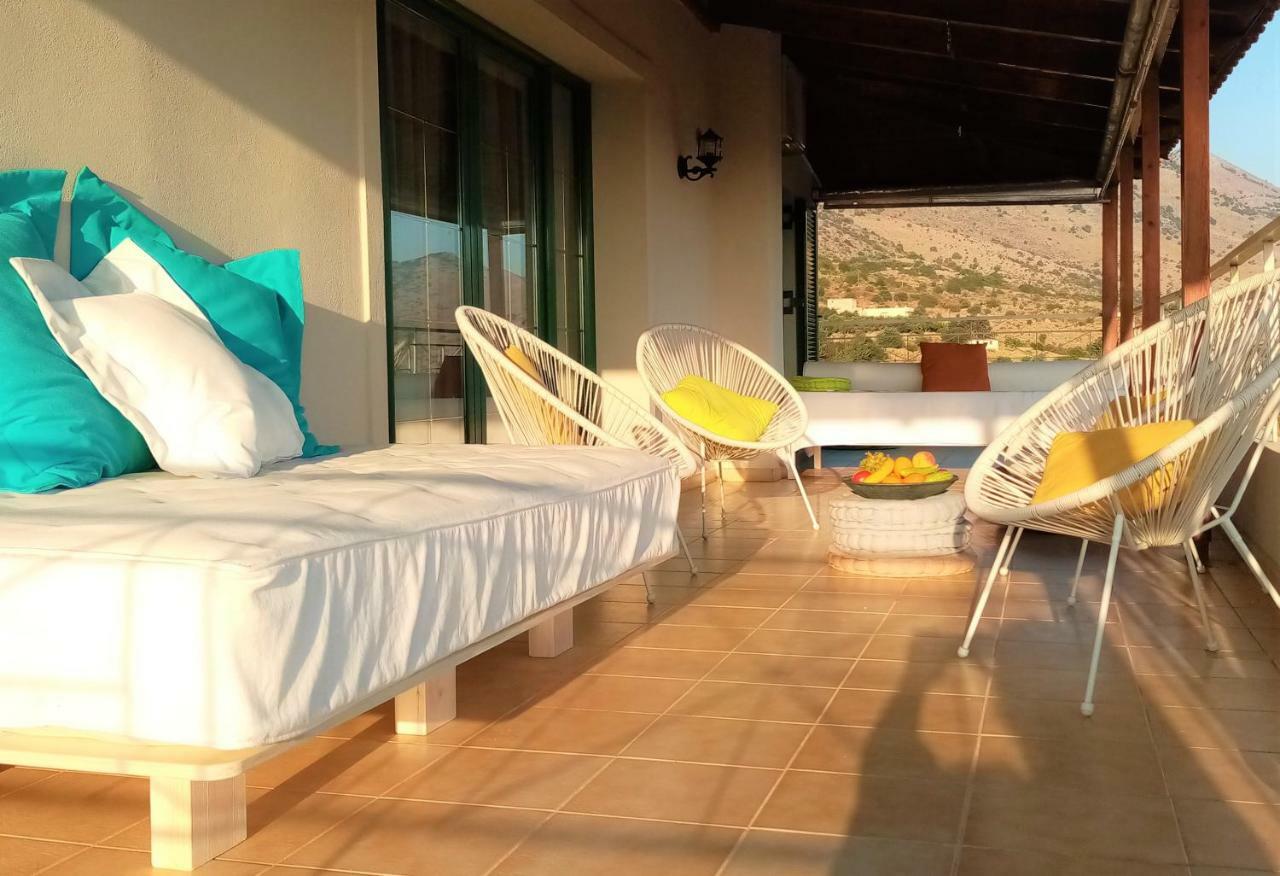 360 Panorama House - Gazing At Horizon And The Stars Of The Galaxy In The Night - Fresh Cool Breeze Most Of The Time - Just 7 Min From The Beach Kournas Luaran gambar