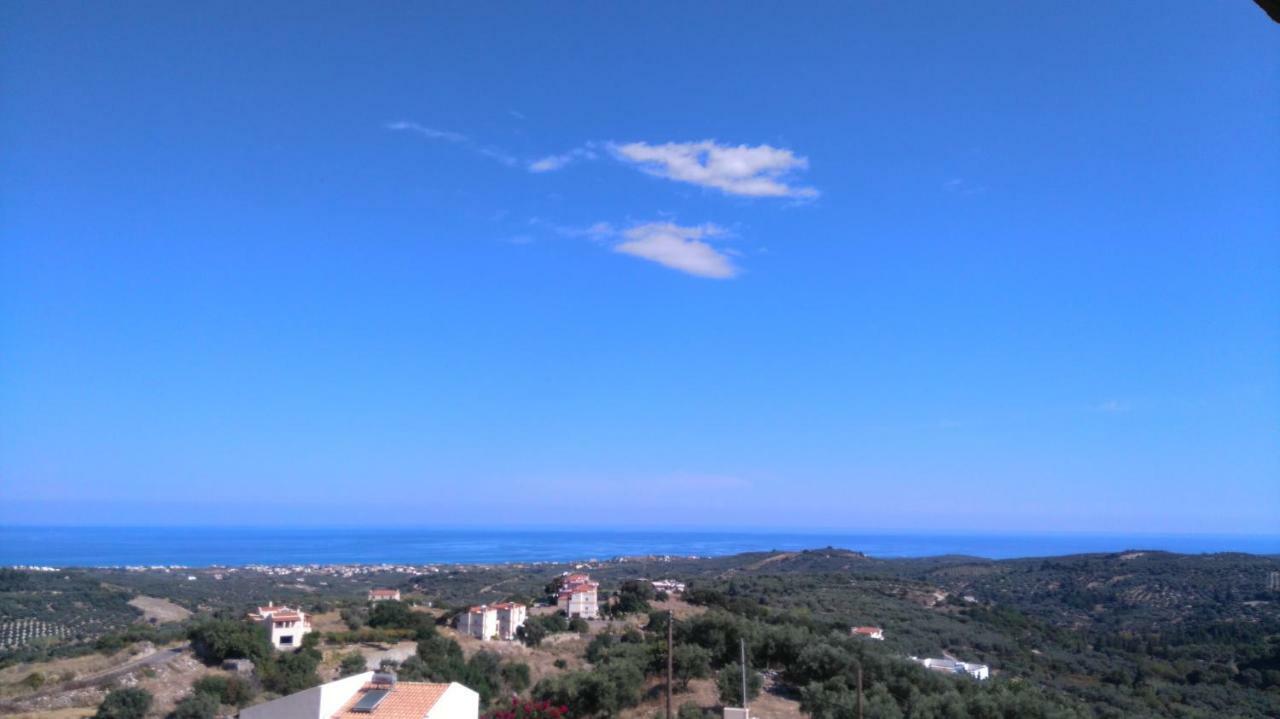 360 Panorama House - Gazing At Horizon And The Stars Of The Galaxy In The Night - Fresh Cool Breeze Most Of The Time - Just 7 Min From The Beach Kournas Luaran gambar